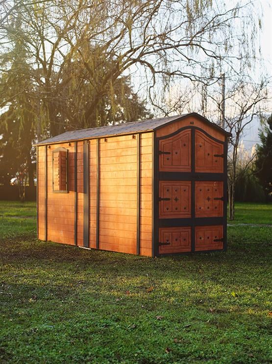 Mandu Ahşap Motosiklet ve ATV Garajı (Takım Odası) Mnd257