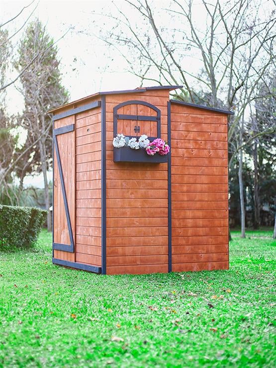 Mandu Ahşap Odunluklu Depolama Evi (Kiler) Mnd256