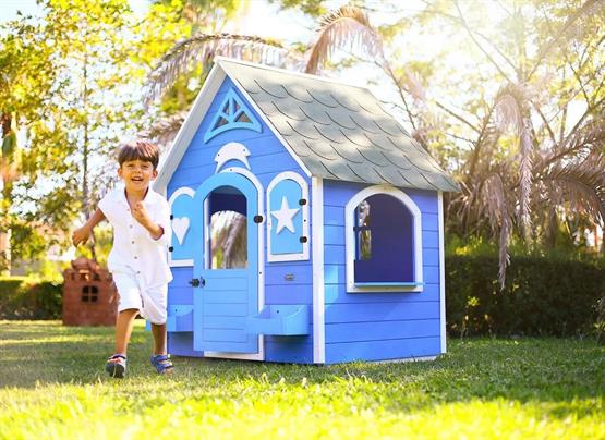 Mandu Ahşap Oyun Evi Playhouse Bodrum-Mnd194