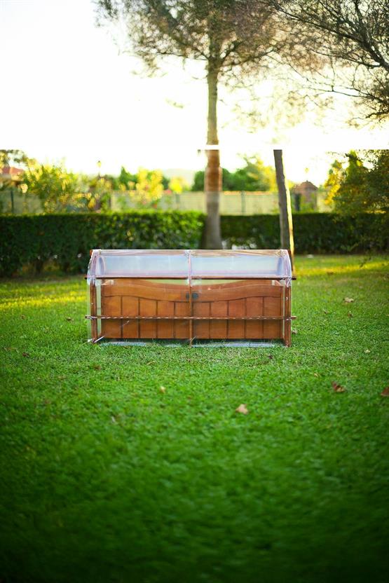 Mandu Ahşap Sera Saksı-Mnd189