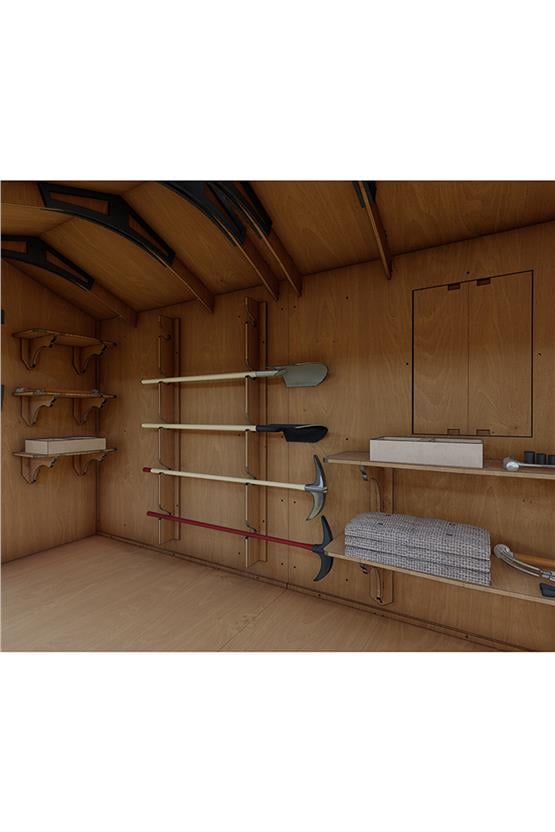 Mandu Ahşap XL Depolama Evi (Takım Odası) Mnd273