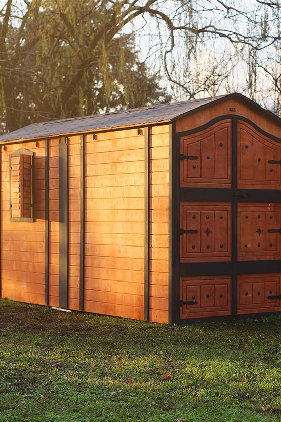 Mandu Ahşap XL Depolama Evi (Takım Odası) Mnd273