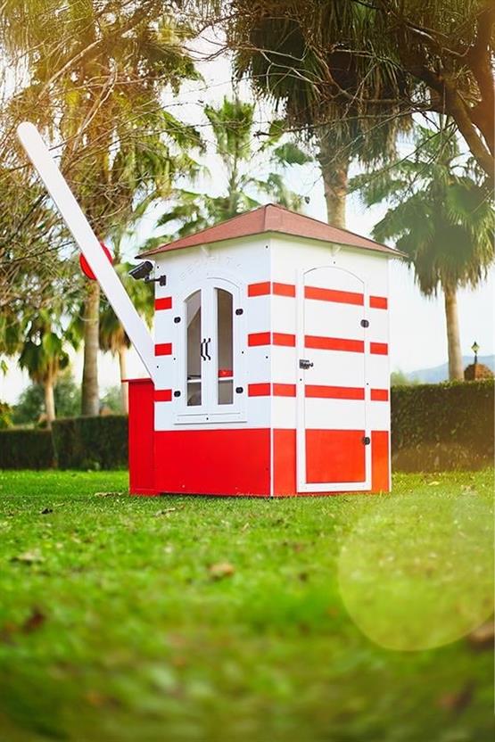 Mandu Bariyerli Ahşap Güvenlik Kulübesi (Bekçi Kulübesi) Mnd264