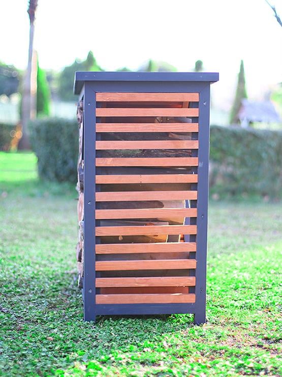 Mandu Dekoratif Ahşap Dış Mekân Odunluk Sg09