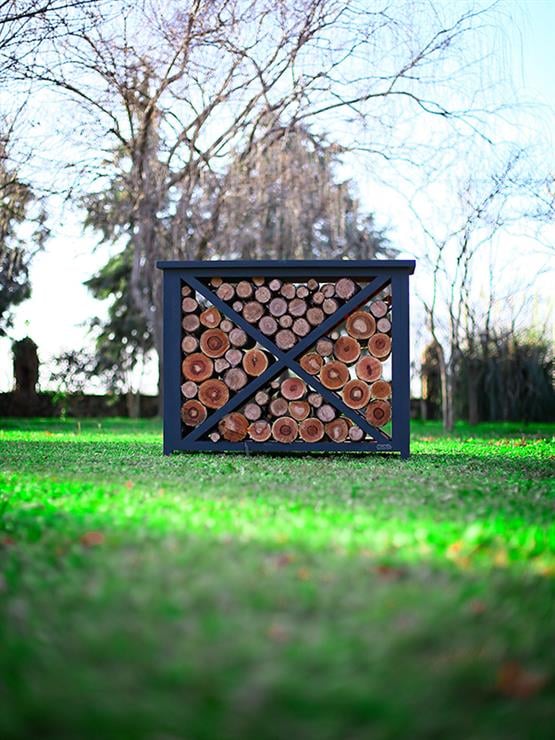 Mandu Dekoratif Ahşap Dış Mekân Odunluk Sg09