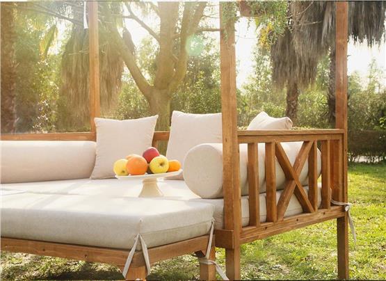Mandu Exculısıve Ahşap Bahçe Yatağı-Sg03 (Daybed)