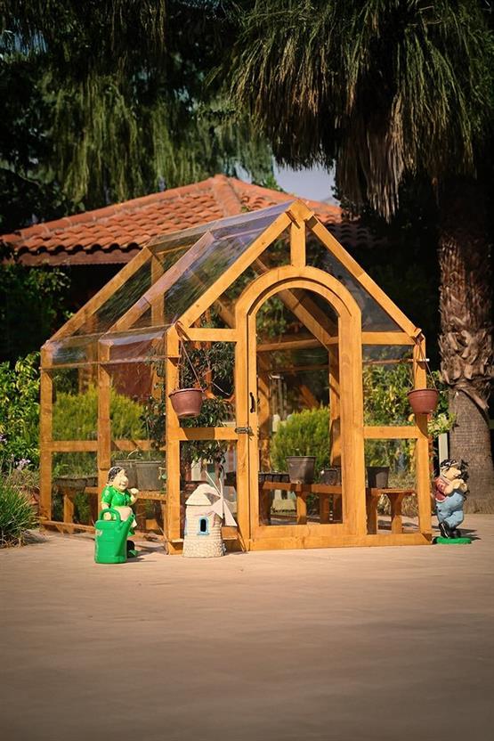 Mandu Green House Ahşap Sera-Mnd186