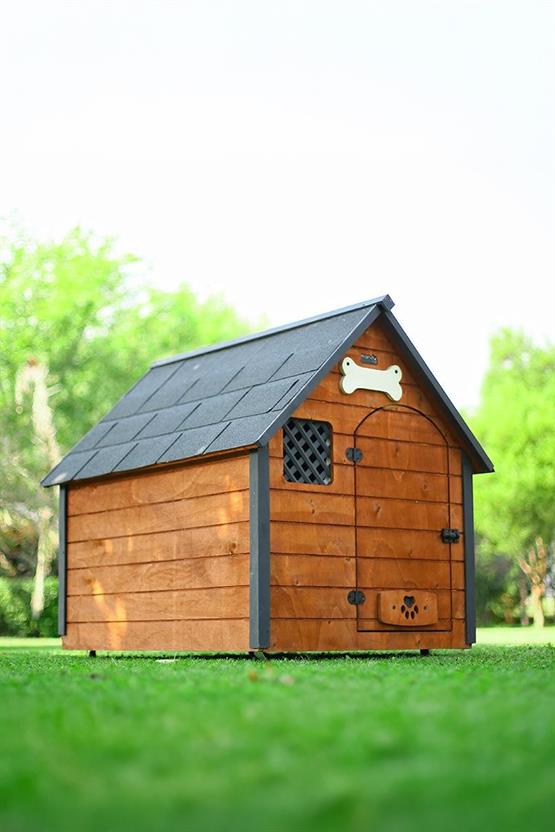 Mandu Isı Yalıtımlı Ahşap Köpek Kulübesi Xlarge-Mnd57