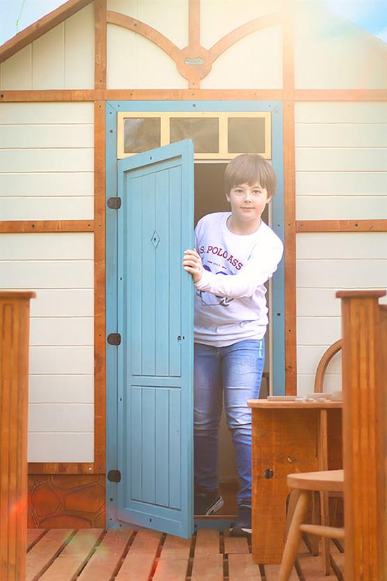 Mandu Yerden Yüksek Ahşap Ağaç Oyun Evi MND290 