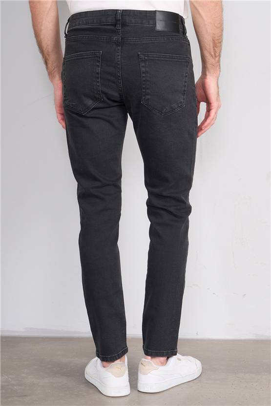 Mareteks 1115-C62-Napolı Black Black Zkb. Erkek Denım Pantolon