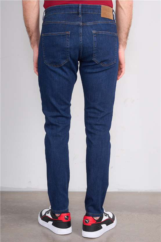 Mareteks 1115-C65-Napolı D.Blue Zkb. Erkek Denım Pantolon
