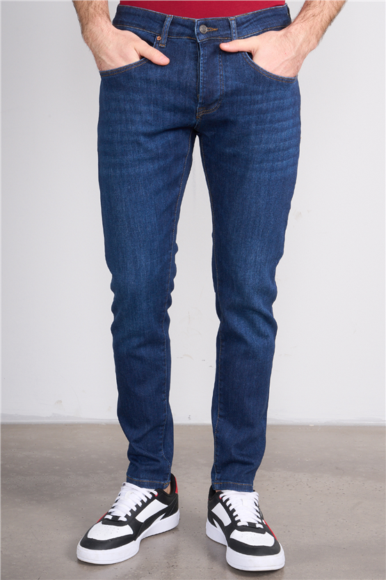 Mareteks 1115-C65-Napolı D.Blue Zkb. Erkek Denım Pantolon