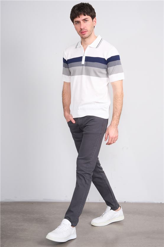 Mareteks 1115-C68-Napolı Anthracıte P.B. Erkek Denım Pantolon