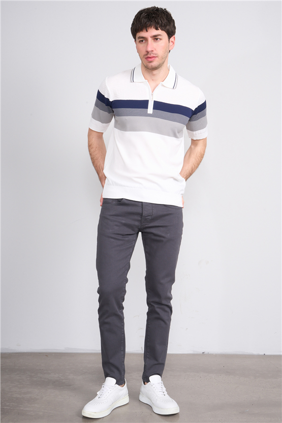 Mareteks 1115-C68-Napolı Anthracıte P.B. Erkek Denım Pantolon