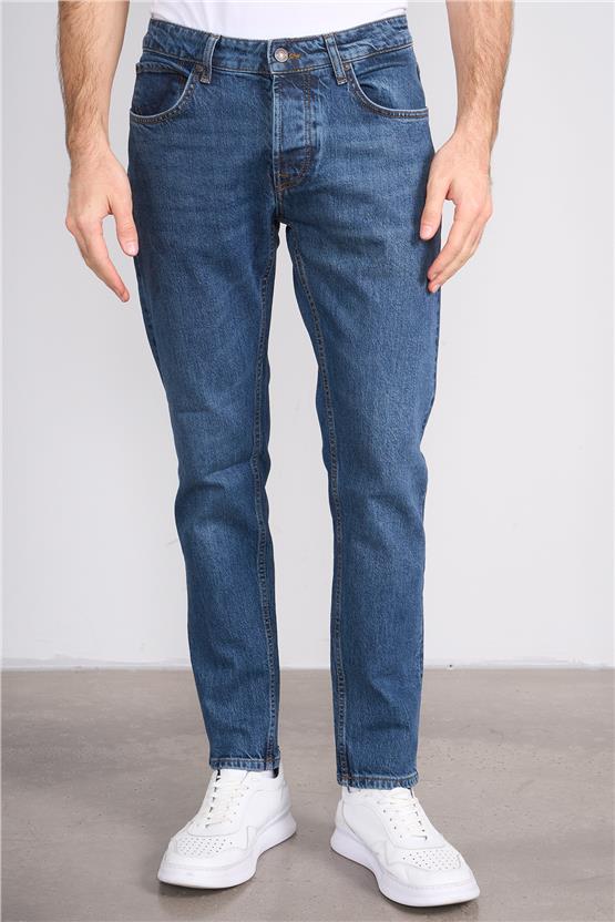 Mareteks 1124-C04-Napolı D.Blue Zkb. Erkek Denım Pantolon