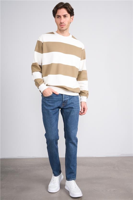 Mareteks 1124-C04-Napolı D.Blue Zkb. Erkek Denım Pantolon