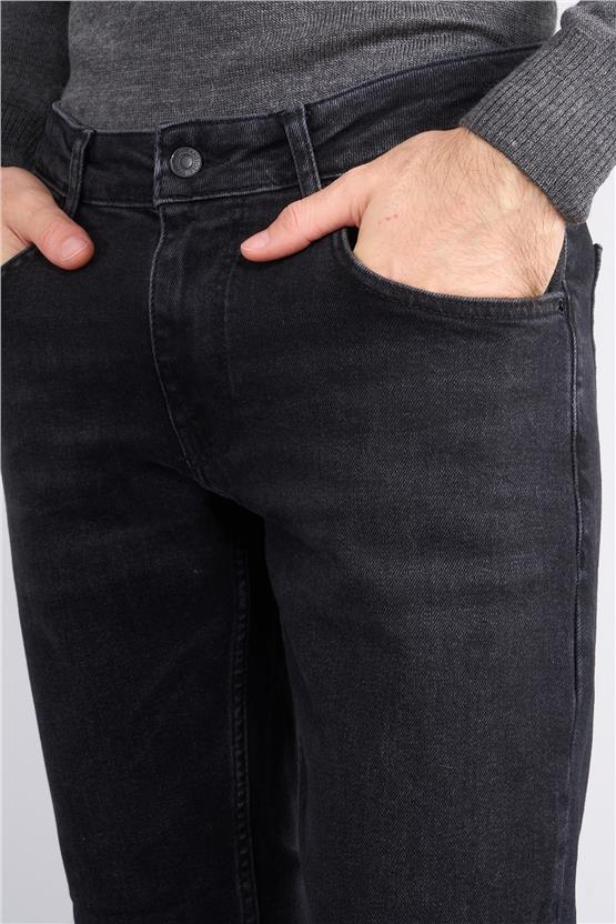 Mareteks 2203-C14-Parma Black Black Zkb. Erkek Denım Pantolon