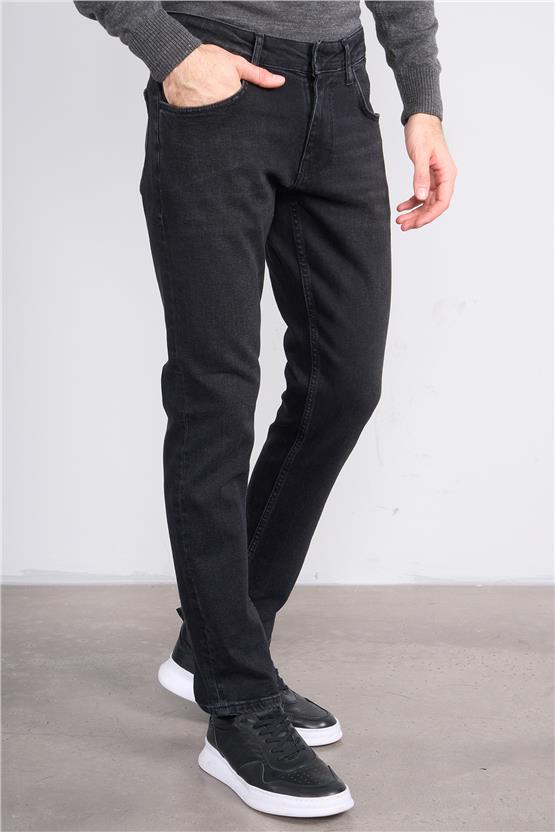 Mareteks 2203-C14-Parma Black Black Zkb. Erkek Denım Pantolon