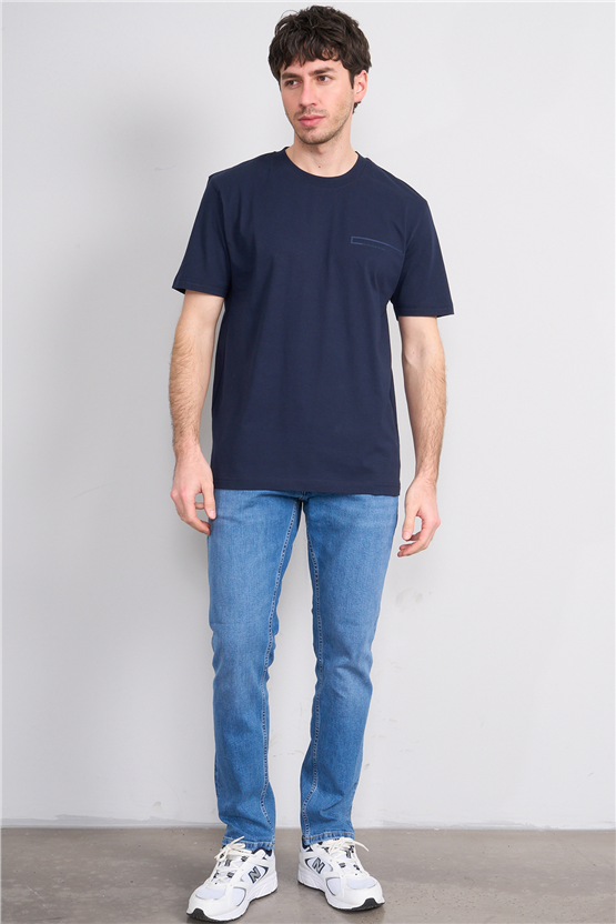 Mareteks 2203-C50-Parma M.Blue Zkb. Erkek Denım Pantolon