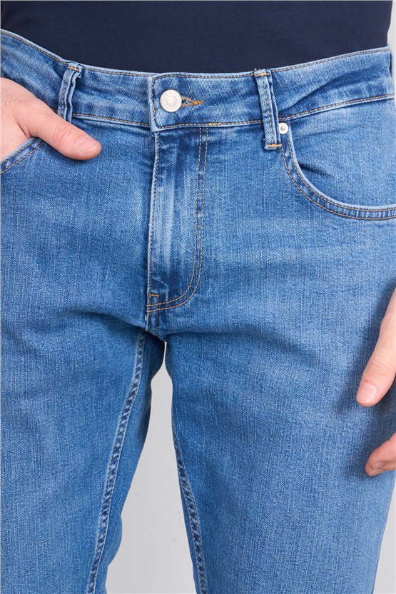 Mareteks 2203-C50-Parma M.Blue Zkb. Erkek Denım Pantolon