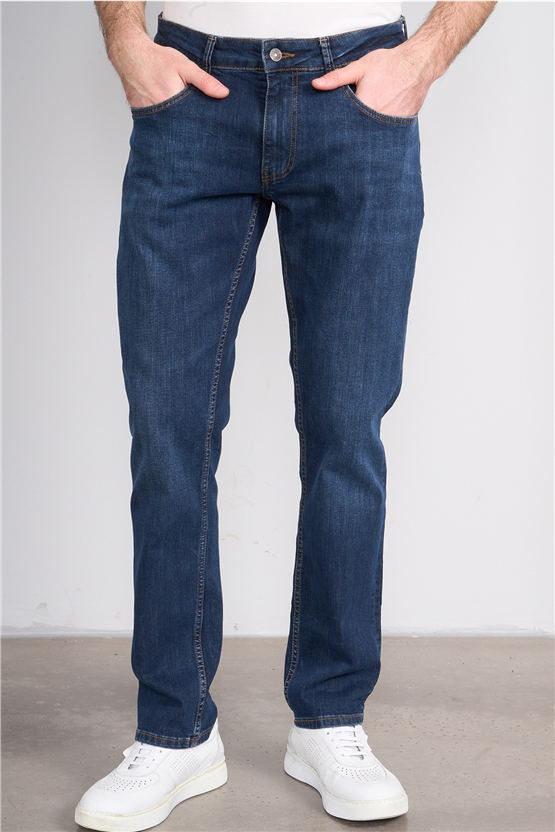 Mareteks 2203-C51-Parma D.Blue Zkb. Erkek Denım Pantolon