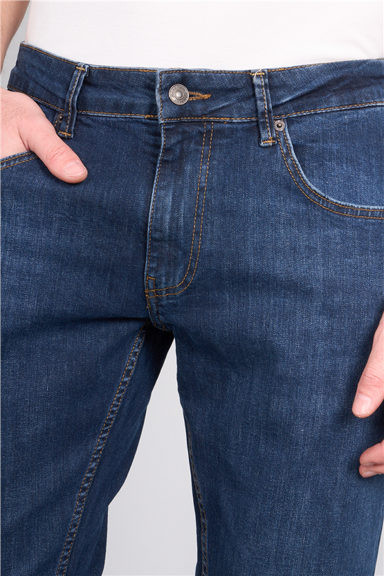 Mareteks 2203-C51-Parma D.Blue Zkb. Erkek Denım Pantolon