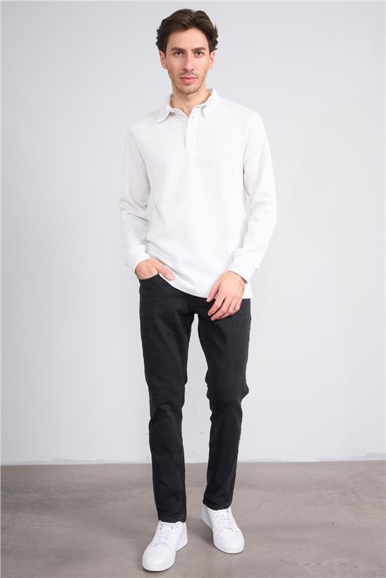 Mareteks 2211-C13-Parma Black Black Zkb. Erkek Denım Pantolon