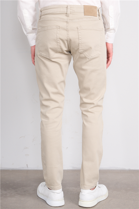 Mareteks 2211-C67-Parma Beıge P.B. Erkek Denım Pantolon