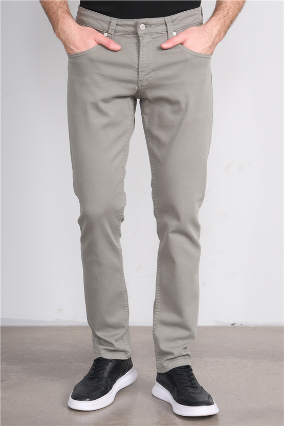 Mareteks 2211-C67-Parma Hakı P.B. Erkek Denım Pantolon