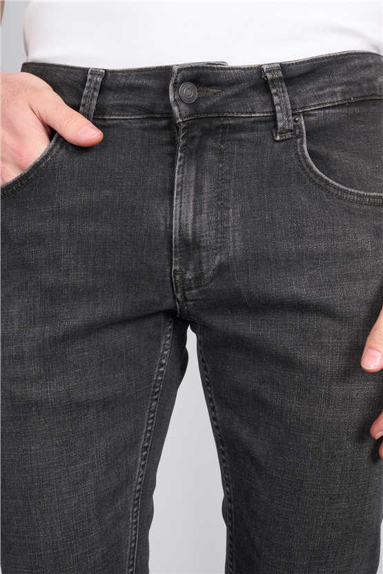 Mareteks 2213-C59-Parma Black Green Zkb. Erkek Denım Pantolon