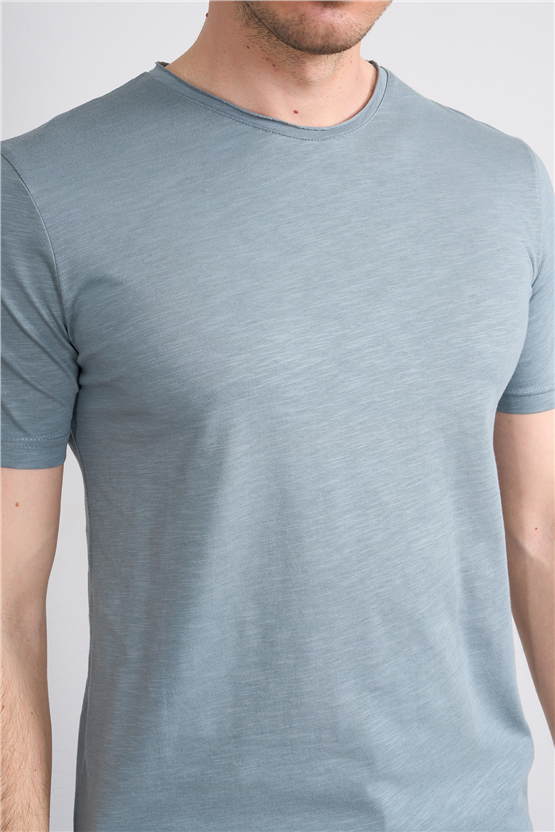 Mareteks 2601 Js A.Hakı Erkek Pıs 0 Yaka Flamlı T-Shırt