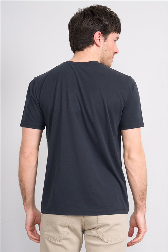 Mareteks 2615 Js Antrasıt Erkek 0 Yaka Cupra Modal T-Shırt