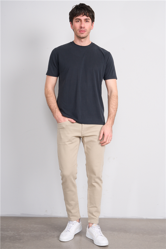 Mareteks 2615 Js Antrasıt Erkek 0 Yaka Cupra Modal T-Shırt