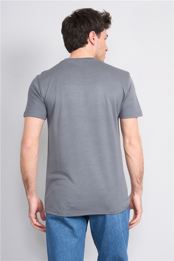 Mareteks 2617 Js A.Hakı Erkek 0 Yaka Vıkon D Interlok T-Shırt