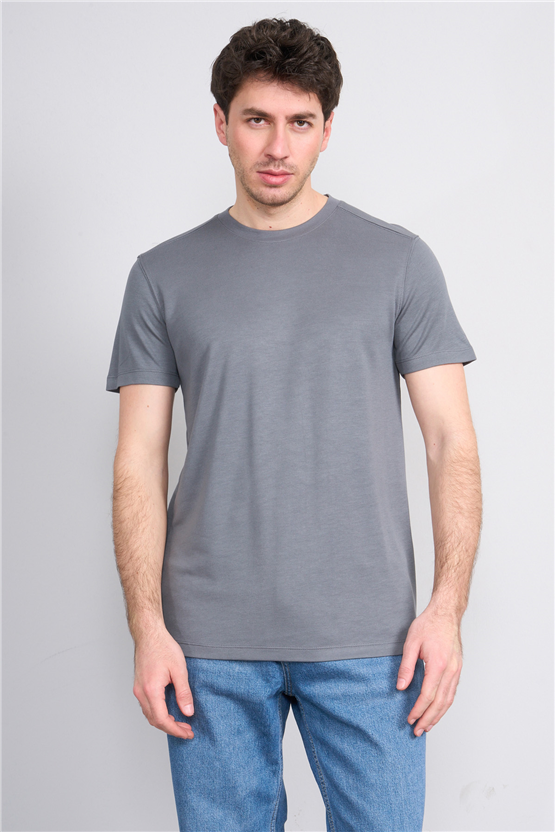 Mareteks 2617 Js A.Hakı Erkek 0 Yaka Vıkon D Interlok T-Shırt