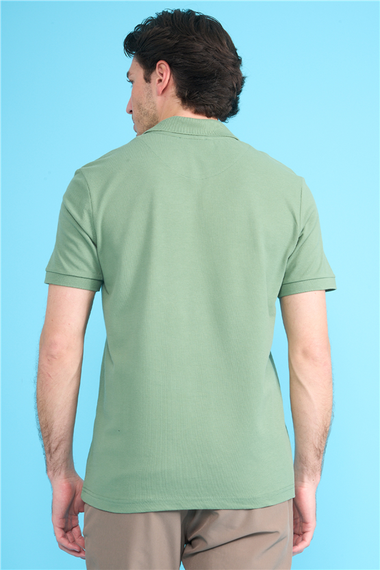 Mareteks 2652 Js Cagla Erkek Polo Yaka Basıc Pıke T-Shırt