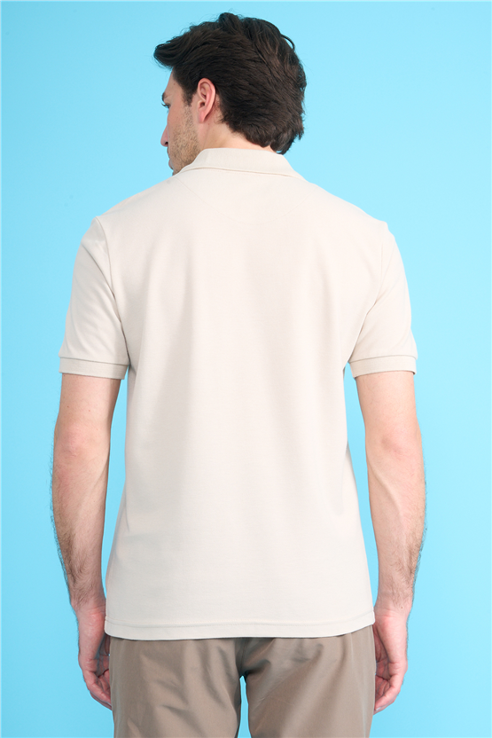 Mareteks 2652 Js Tas Erkek Polo Yaka Basıc Pıke T-Shırt