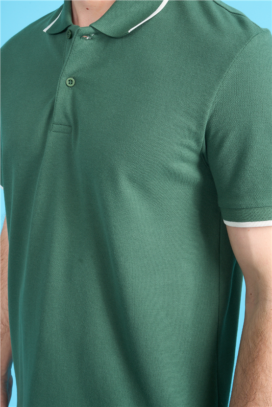 Mareteks 2653 Js Neftı Erkek Polo Yaka Garnılı Pıke T-Shırt