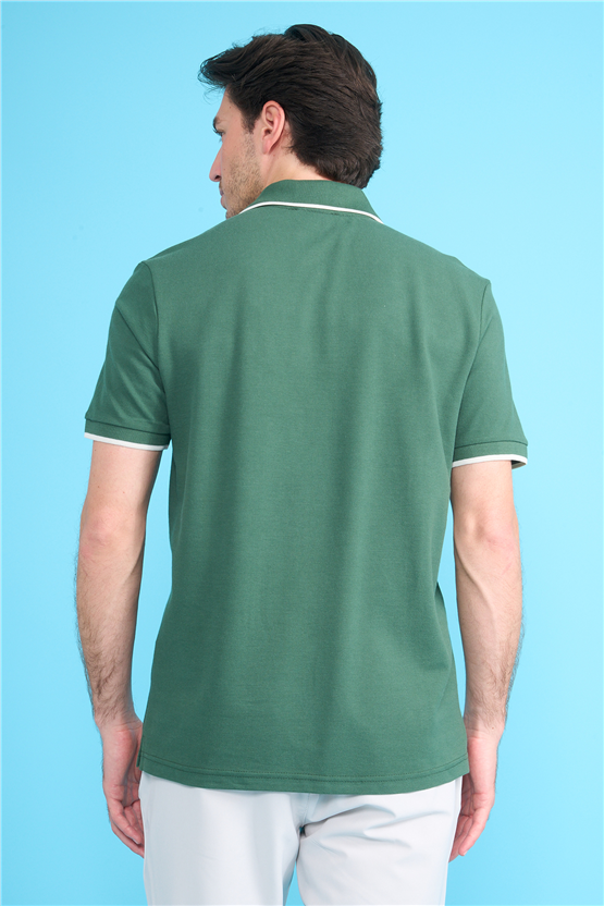 Mareteks 2653 Js Neftı Erkek Polo Yaka Garnılı Pıke T-Shırt