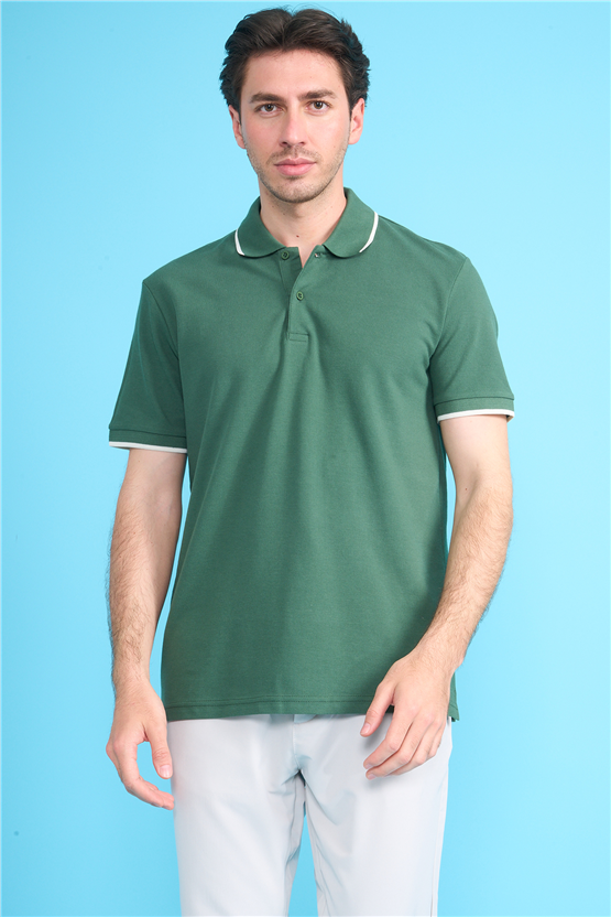 Mareteks 2653 Js Neftı Erkek Polo Yaka Garnılı Pıke T-Shırt