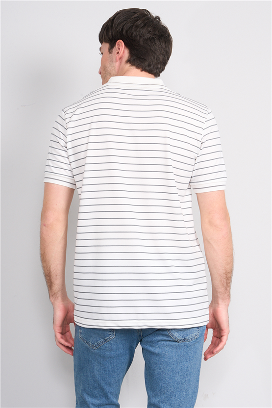 Mareteks 2659 Js A.Hakı Erkek Polo Yaka Rıngel Interlok T-Shırt