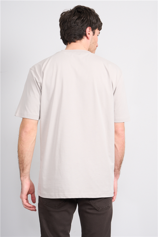 Mareteks 2673 Js Tas Erkek 0 Yaka Black Gold Edıtıon Baskı T-Shırt