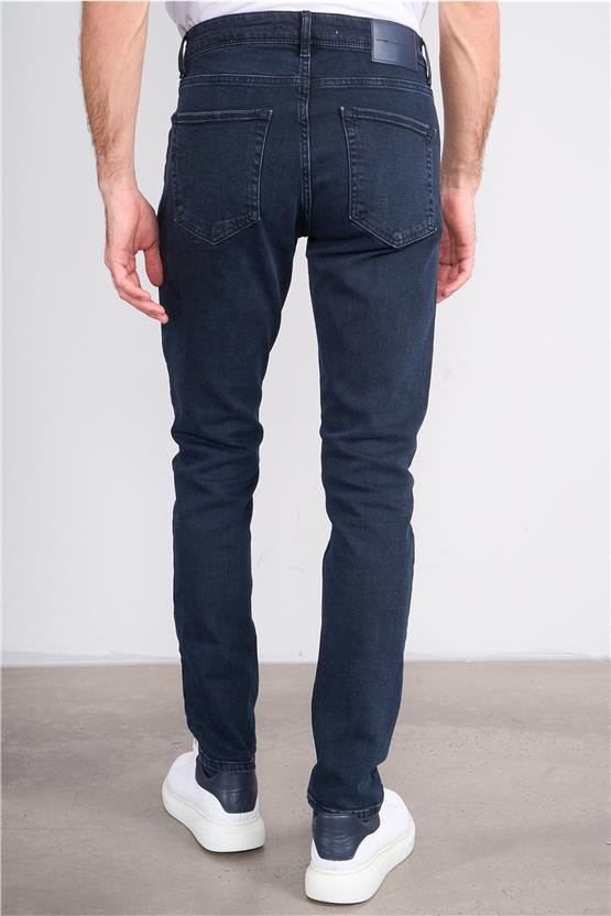 Mareteks 3300-C47-Tokyo Blue Black Zkb. Erkek Denım Pantolon