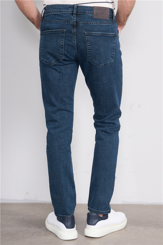 Mareteks 3300-C58-Tokyo Blue Hakı Zkb. Erkek Denım Pantolon
