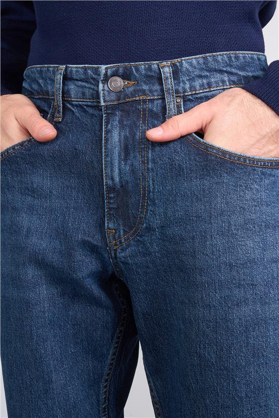 Mareteks 4400-C04-Texas M.Blue Zkb. Erkek Denım Pantolon