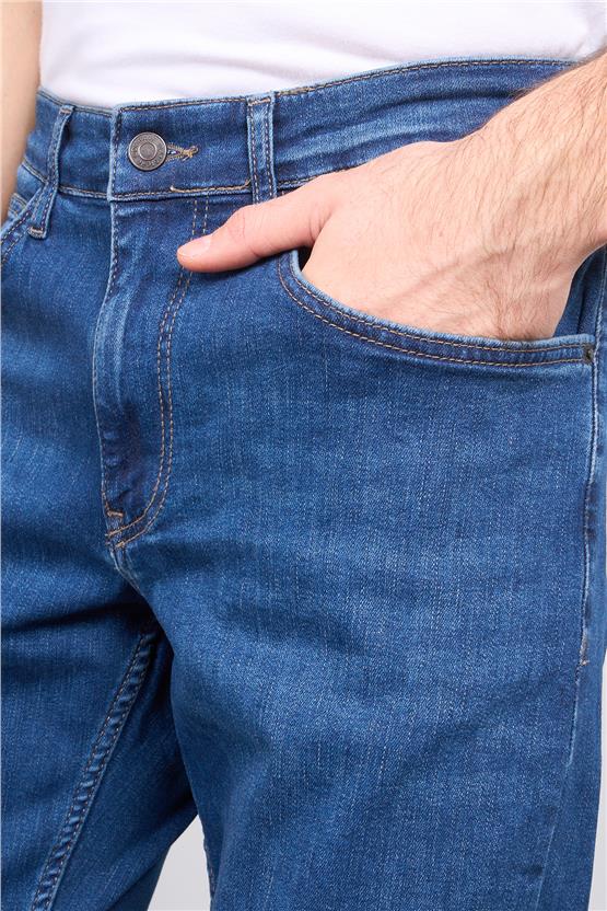 Mareteks 4400-C06-Texas D.Blue Zkb. Erkek Denım Pantolon