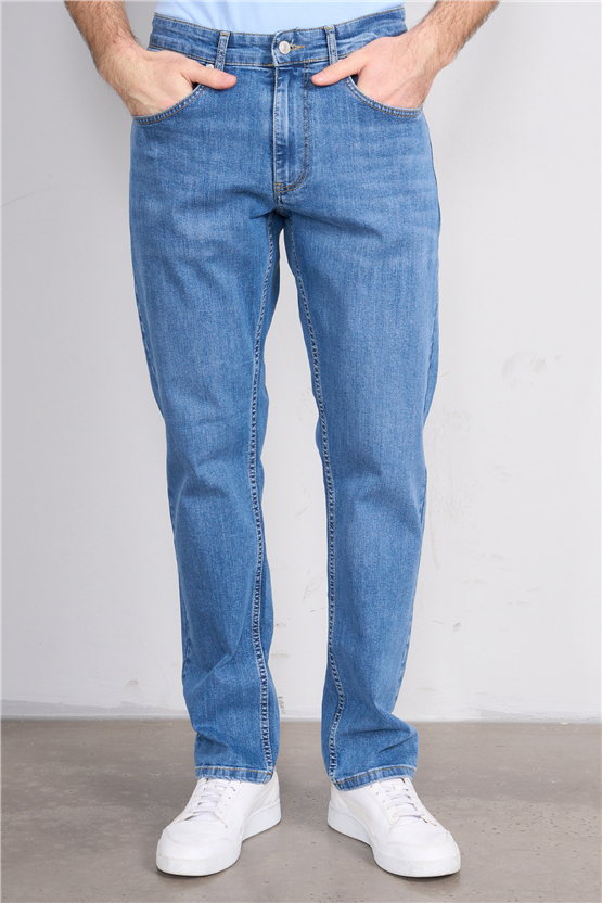 Mareteks 4400-C51-2-Texas L.Blue Zkb. Erkek Denım Pantolon
