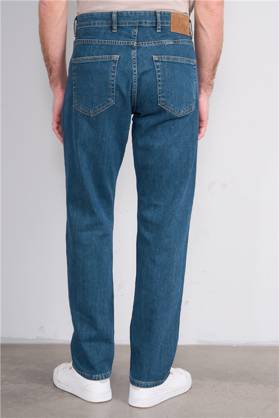 Mareteks 4400-C52-Texas Green Blue Zkb. Erkek Denım Pantolon