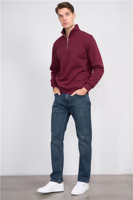 Mareteks 4412-C26-Texas Blue Hakı Od Zkb. Erkek Denım Pantolon