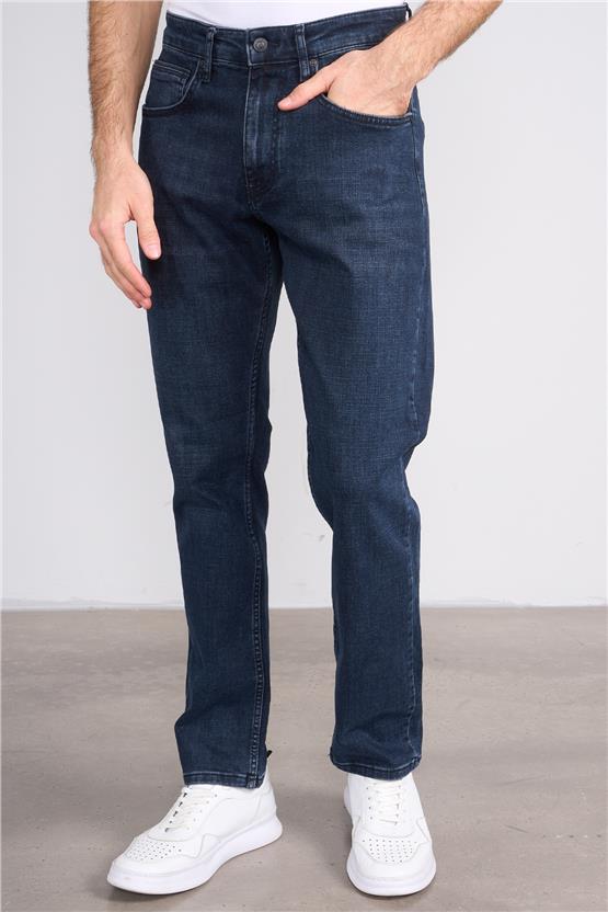 Mareteks 4412-C27-Texas Blue Black Zkb. Erkek Denım Pantolon